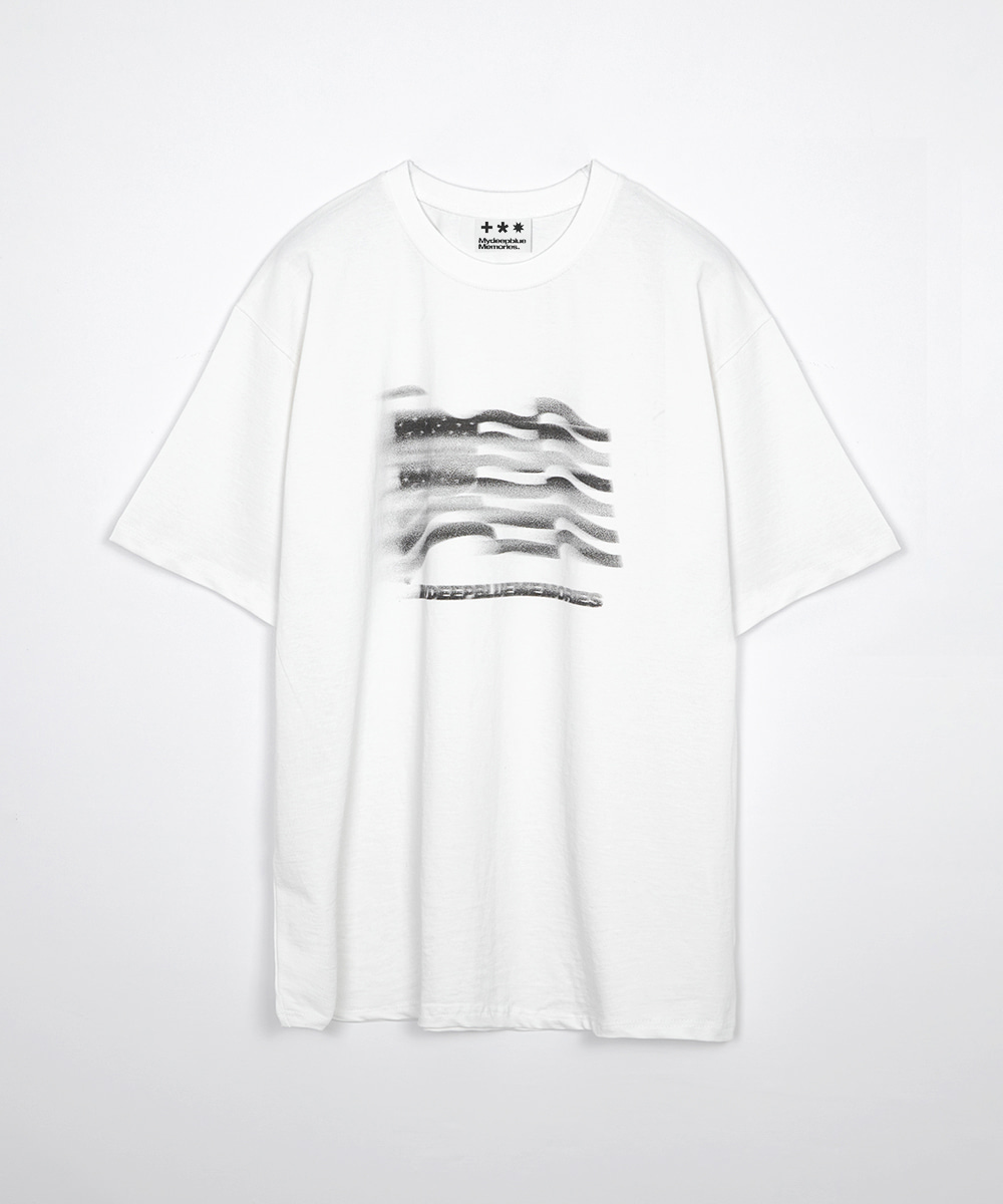 Stars and Stripes MM Tee in white
