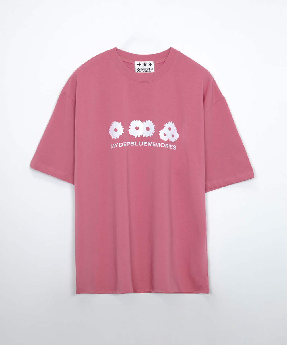 NEWVY T-SHIRTS IN DUST ROSE