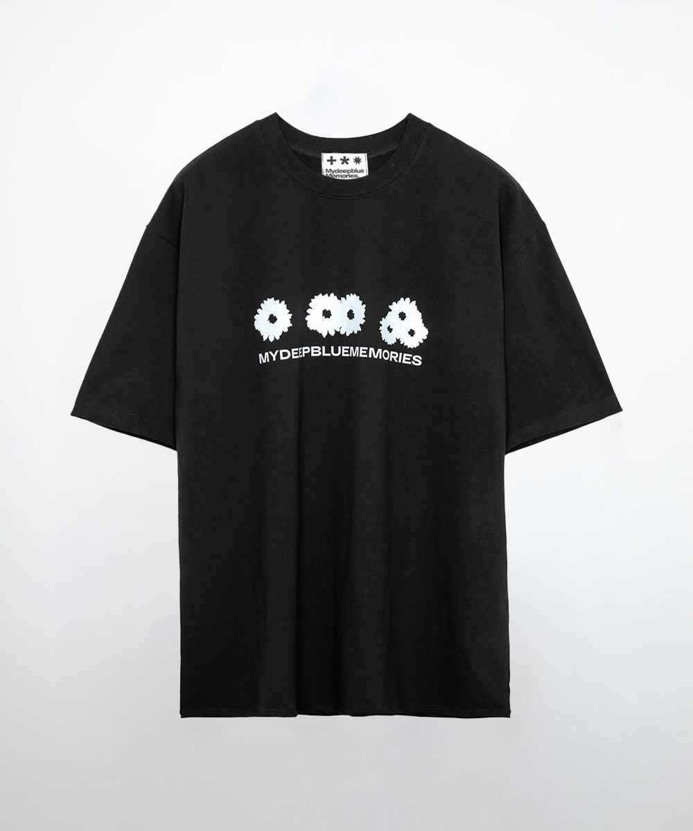 NEWVY T-SHIRTS IN BLACK