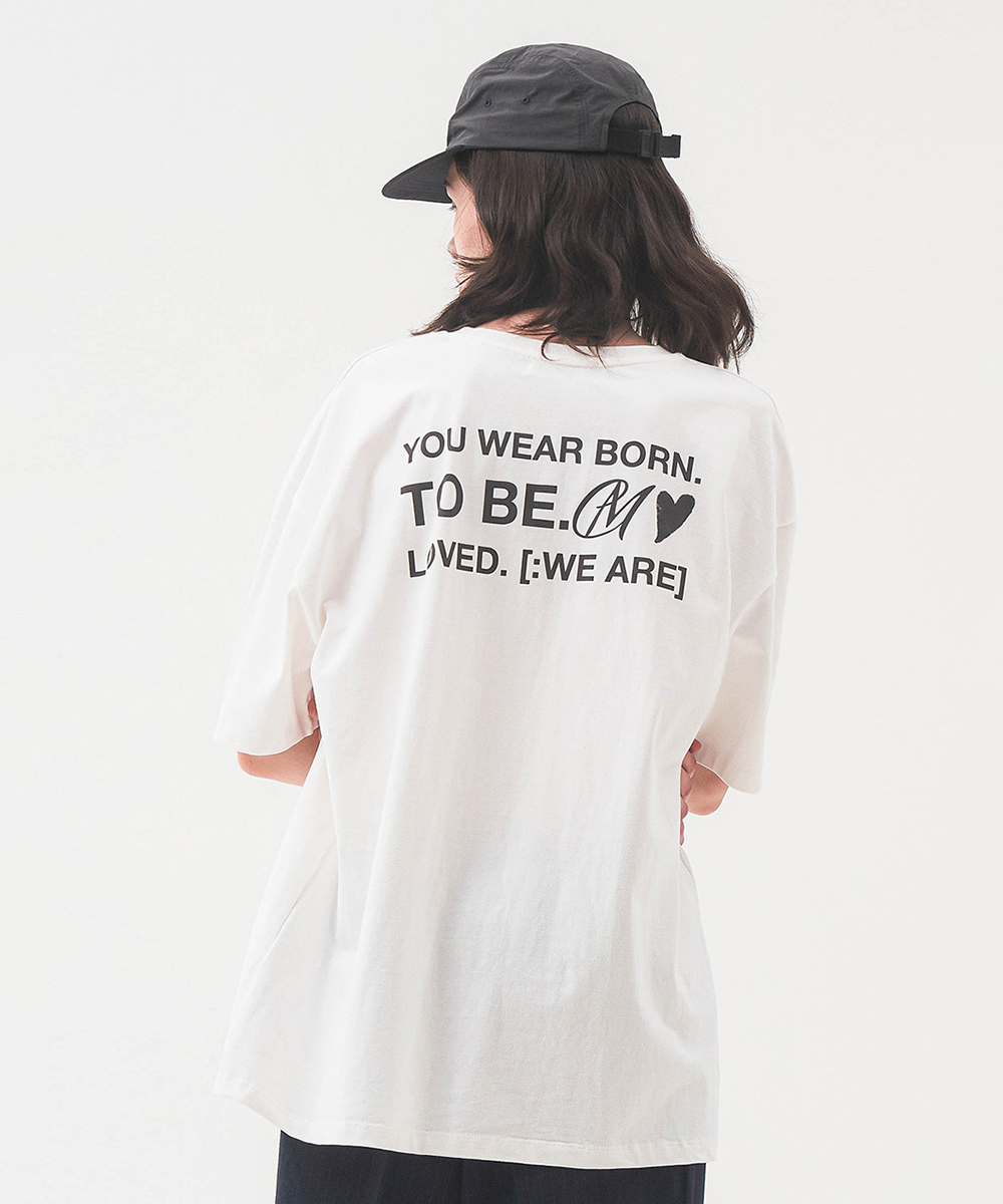WE ARE LOVED LOGO TEE