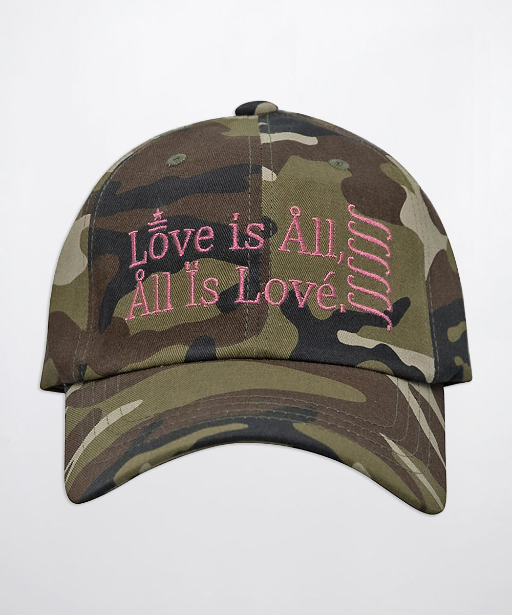 Ver.2 LOVE IS ALL CAMO BALL CAP